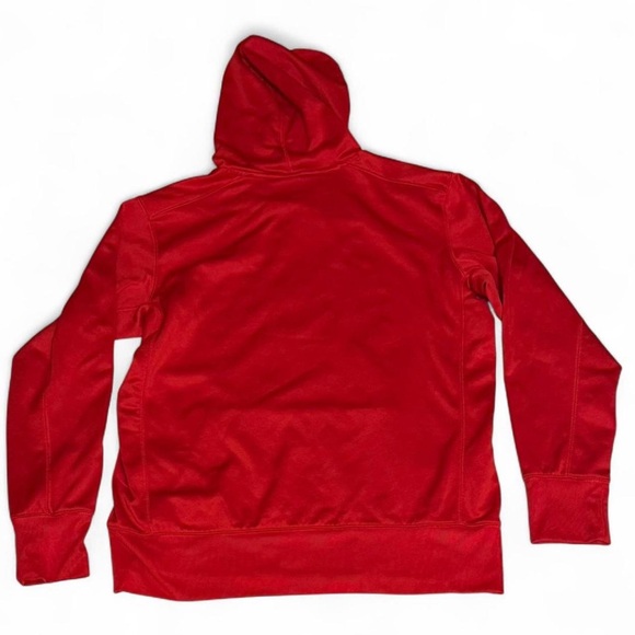 Nike Men's Red Graphic Football Hoodie - Picture 6 of 6